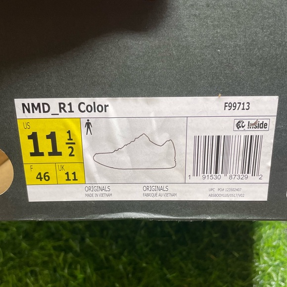 adidas NMD R1 Thunder Size Men's 11.5 (WORN ONCE WITH BOX) - Picture 8 of 8